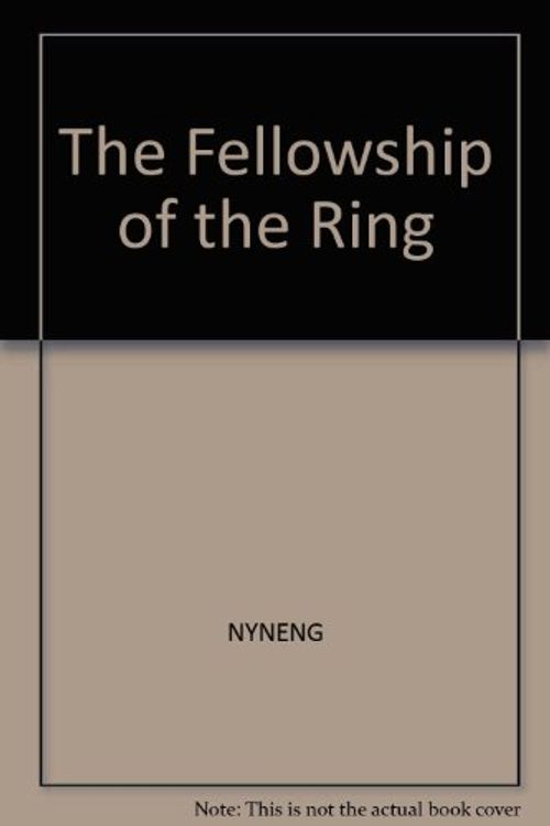 Cover Art for 9780345008626, The Fellowship of the Ring by NYNENG