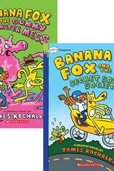 Cover Art for B0BFH3SRL2, Banana Fox Series 3 Books Set by James Kochalka