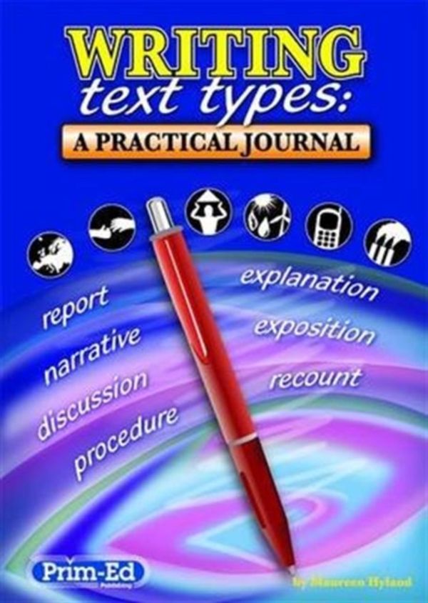 Cover Art for 9781846542381, Writing Text Types by Maureen Hyland