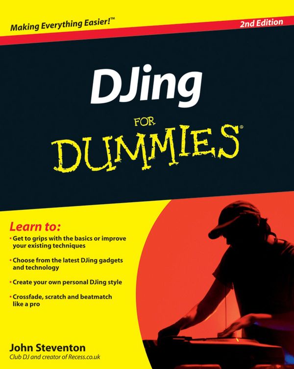 Cover Art for 9780470664056, DJing For Dummies by John Steventon