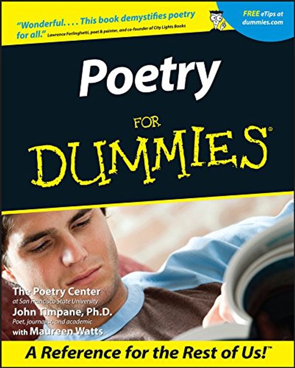 Cover Art for 9781118056035, Poetry for Dummies by The Poetry Center, John Timpane, Maureen Watts