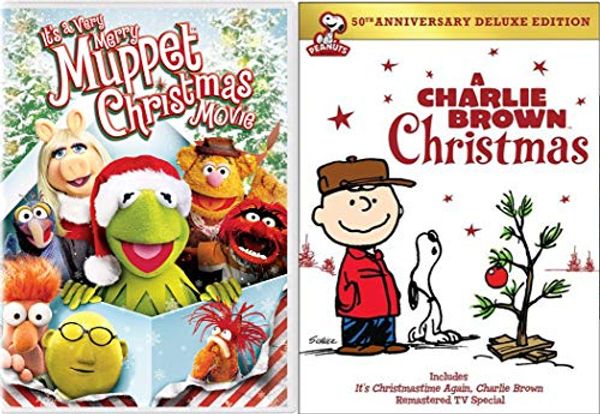 Cover Art for 0795777555104, Great Kids Christmas Classics with A Charlie Brown Christmas (50th Anniversary Deluxe Edition) & It's a Very Merry Muppet Christmas Movie 2-DVD Bundle by 