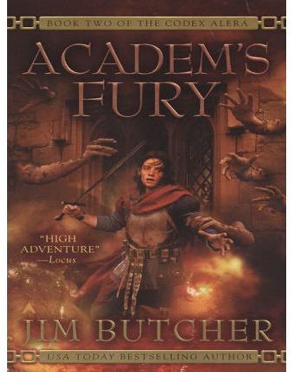 Cover Art for 9781436240789, Academ's Fury by Jim Butcher