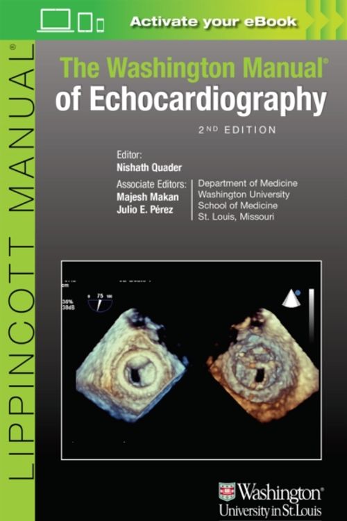 Cover Art for 9781496321282, Washington University Manual of Echocardiography by Perez & Makan Quader