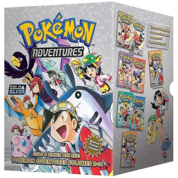 Cover Art for 9781421550077, Pokemon Adventures Gold & Silver Box Set: Volumes 8-14 by Hidenori Kusaka