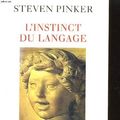 Cover Art for 9782738106667, L'INSTINCT DU LANGAGE by Steven Pinker