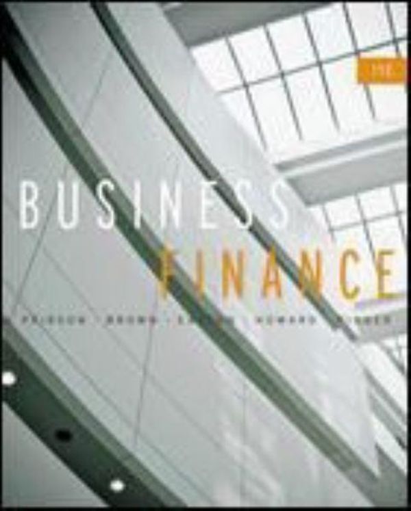 Cover Art for 9780071016476, Connect Plus Online Access for Business Finance by Graham Peirson
