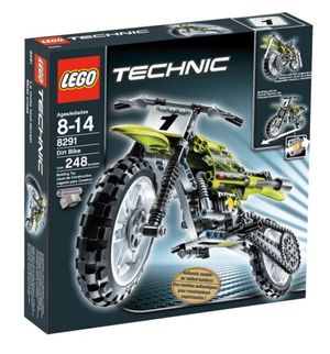 Cover Art for 0673419102872, Dirt Bike Set 8291 by Lego