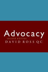 Cover Art for 9780521884761, Advocacy by David Ross