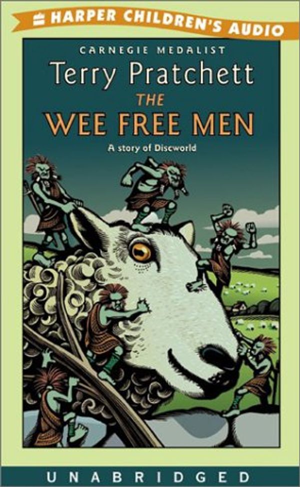 Cover Art for B000VYXIQI, The Wee Free Men: A Story of Discworld by Terry Pratchett