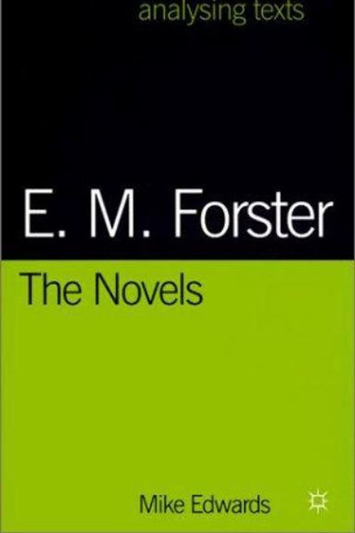 Cover Art for 9780333922545, E.M.Forster by Mike Edwards