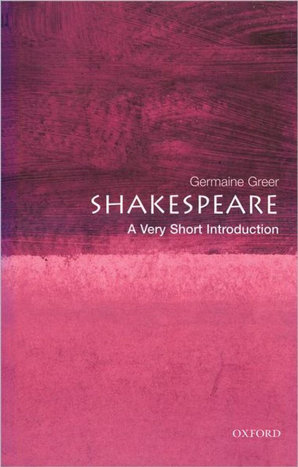 Cover Art for 9780191579240, Shakespeare by Germaine Greer