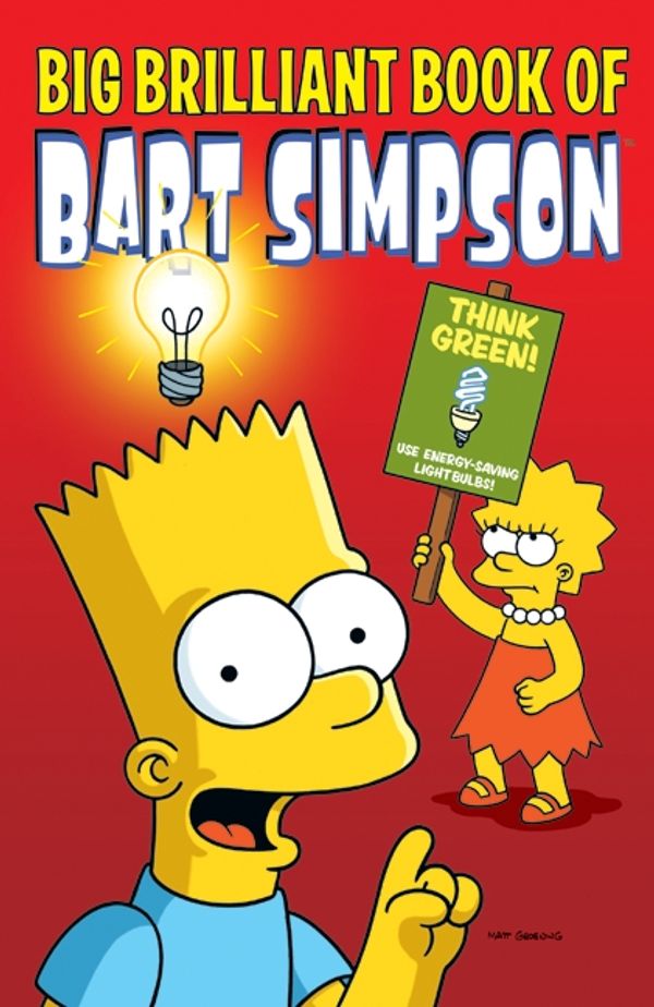 Cover Art for 9780061450228, Big Brilliant Book of Bart Simpson by Matt Groening