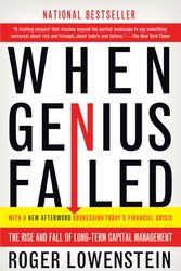 Cover Art for 9780375758256, When Genius Failed: The Rise and Fall of Long-Term Capital Management by Roger Lowenstein