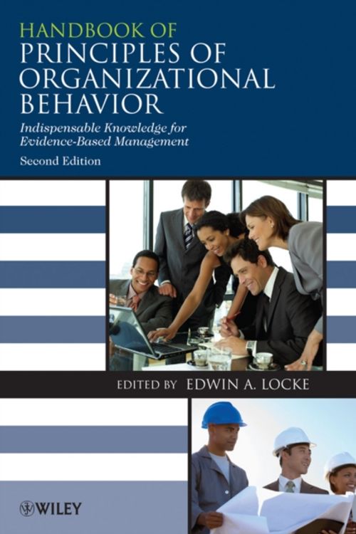 Cover Art for 9780470740941, Handbook of Principles of Organizational Behavior by Edwin A. Locke