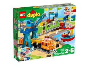 Cover Art for 5702016117271, Cargo Train Set 10875 by LEGO