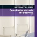 Cover Art for 9780840062345, Quantitative Methods for Business, 12th Edition by David R. Anderson (2013-12-24) by David R. Anderson