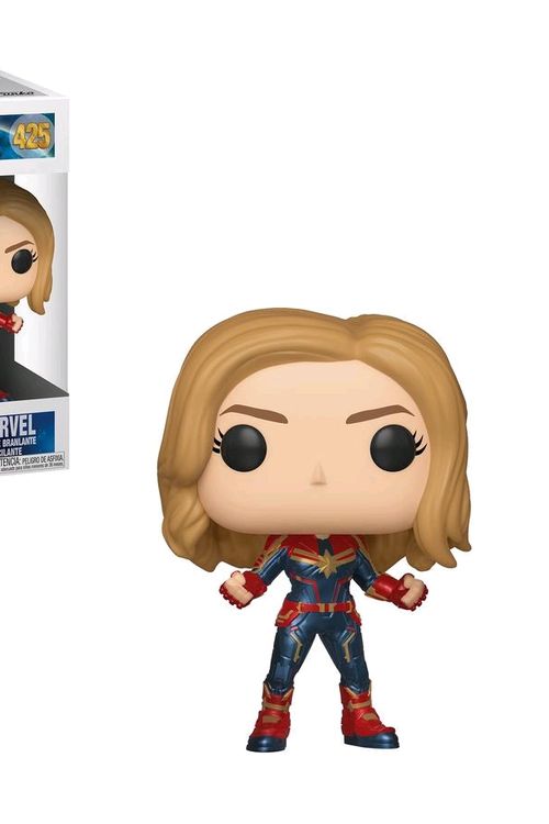 Cover Art for 0889698363419, Funko POP! Marvel: Marvel - Captain Marvel by FUNKO