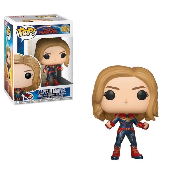 Cover Art for 0889698363419, Funko POP! Marvel: Marvel - Captain Marvel by FUNKO