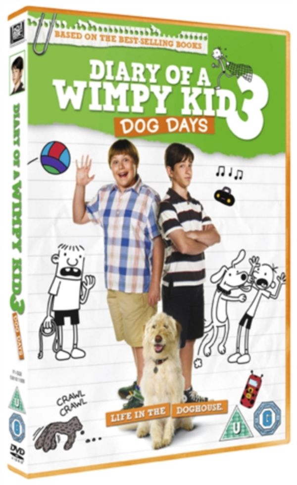 Cover Art for 5039036056144, Diary of a Wimpy Kid 3: Dog Days [Region 2 - Non USA Format] [UK Import] by TCFHE