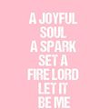 Cover Art for 9781689016391, Joy Journal: Dot Grid Journal - A Joyful Soul A Spark Set A Fire Lord Let It Be Me- Pink Dotted Diary, Planner, Gratitude, Writing, Travel, Goal, Bullet Notebook - 6x9 120 page by Vepa Designs