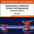 Cover Art for B01N51VXJ8, Fundamentals of Materials Science and Engineering: An Integrated Approach by William D. Callister (2016-10-18) by William D. Callister;David G. Rethwisch
