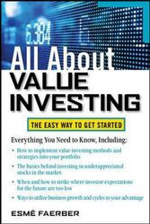 Cover Art for 9780071811125, All About Value Investing by Esme Faerber