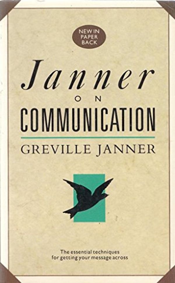 Cover Art for 9780091741686, On Communication by Greville Janner