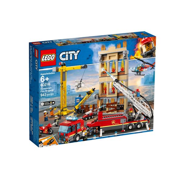 Cover Art for 5702016369489, Downtown Fire Brigade Set 60216 by LEGO