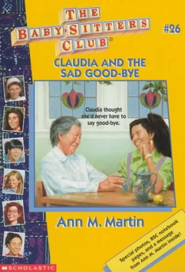 Cover Art for 9780590673945, Claudia and the Sad Goodbye by Ann M. Martin