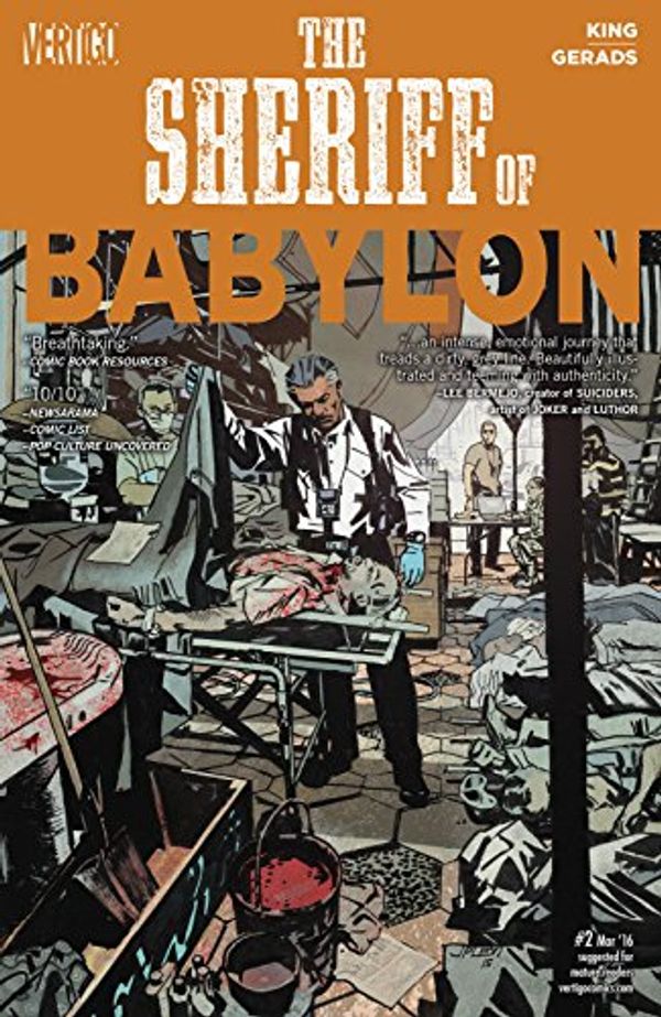 Cover Art for B0196Q0BW0, Sheriff of Babylon (2015-2016) #2 by Tom King