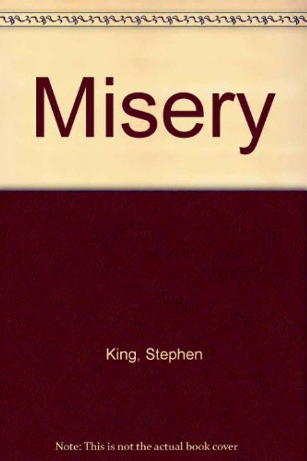 Cover Art for 9780606038591, Misery by Stephen King