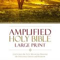 Cover Art for 0025986444037, Amplified Holy Bible, Large Print: Captures the Full Meaning Behind the Original Greek and Hebrew by Zondervan