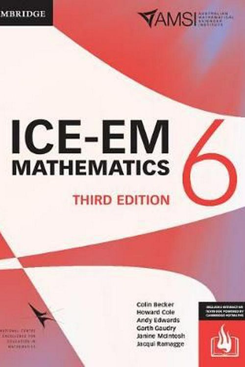 Cover Art for 9781108400497, ICE-EM Mathematics 3ed Year 6 Print Bundle (Textbook and Hotmaths) by Colin Becker