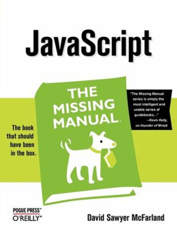 Cover Art for 0636920515890, JavaScript by David Sawyer McFarland