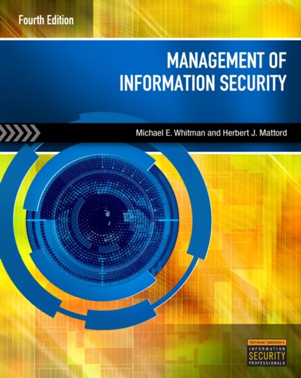 Cover Art for 9781285062297, Management of Information Security by Michael E. Whitman