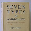 Cover Art for 9780701106546, Seven Types of Ambiguity by William Empson