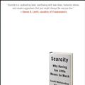 Cover Art for 9781442368224, Scarcity: Why Having Too Little Means So Much by Sendhil Mullainathan