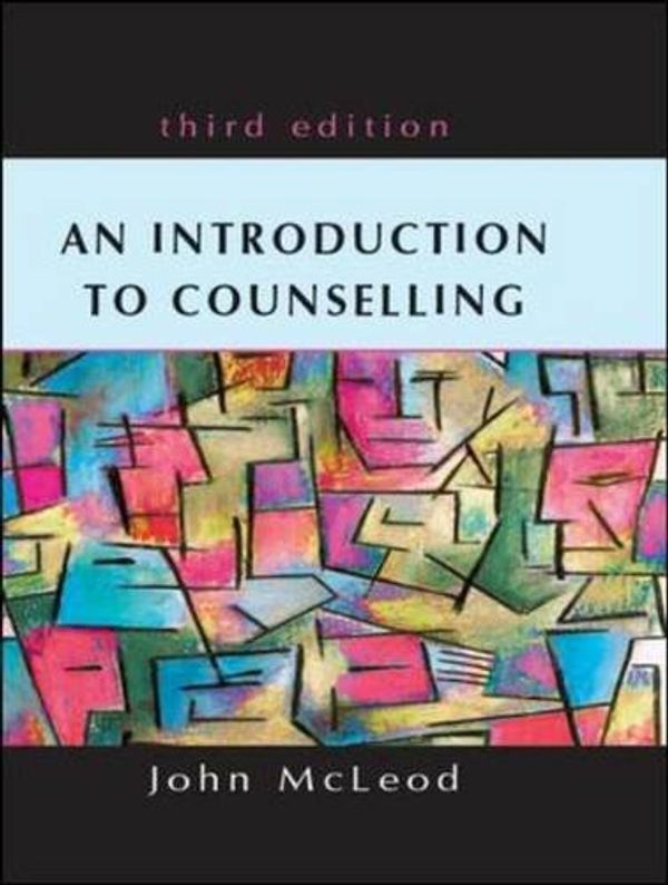 Cover Art for 9780335235445, An Introduction to Counselling by John McLeod