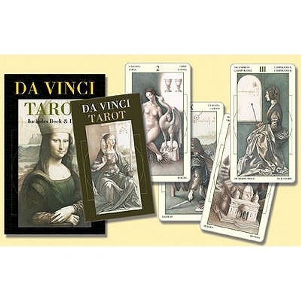 Cover Art for 9788883954320, Da Vinci Tarot by Mark McElroy