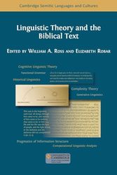 Cover Art for 9781805111085, Linguistic Theory and the Biblical Text (Cambridge Semitic Languages and Cultures) by Ross, William a, Robar, Elizabeth