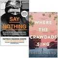 Cover Art for 9789124015442, Say Nothing By Patrick Radden Keefe & Where the Crawdads Sing By Delia Owens 2 Books Collection Set by Patrick Radden Keefe, Delia Owens