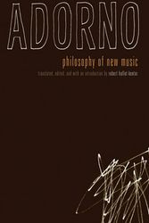 Cover Art for 9780816636679, Philosophy of New Music by Theodor W. Adorno