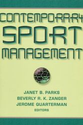 Cover Art for 9780873228367, Contemporary Sport Management by Janet B. Parks