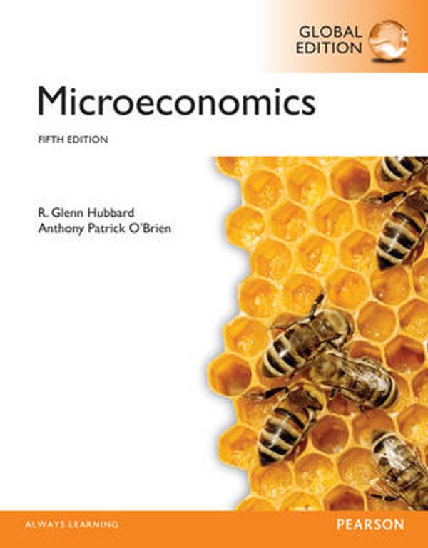 Cover Art for 9781292059457, Microeconomics, Global Edition by R. Glenn Hubbard