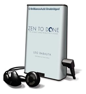 Cover Art for 9781455844593, Zen to Done by Leo Babauta