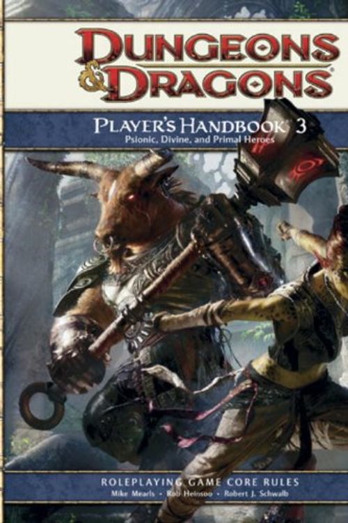 Cover Art for 9780786953905, Player's Handbook 3 by Mike Mearls