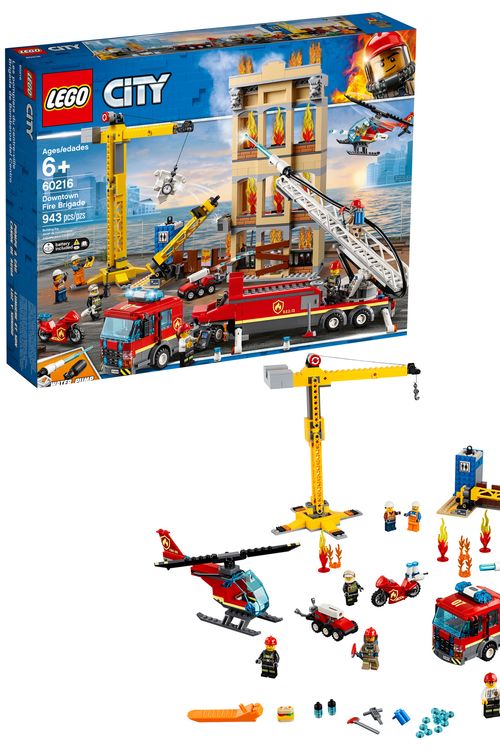 Cover Art for 0673419303491, Downtown Fire Brigade Set 60216 by LEGO