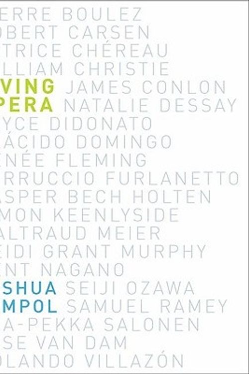 Cover Art for 9780195381382, Living Opera by Joshua Jampol