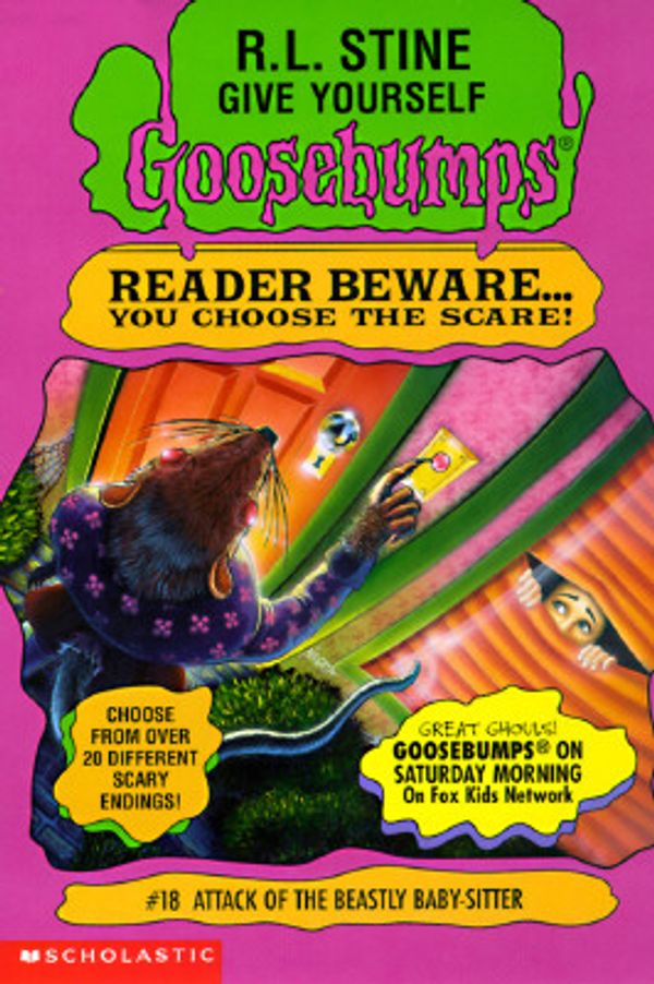 Cover Art for 9780590934855, Attack of the Beastly Baby-Sitter by R. L. Stine